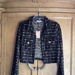 Sincerely Jules Tweed Look  Cropped Jacket